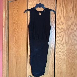 Black cocktail dress